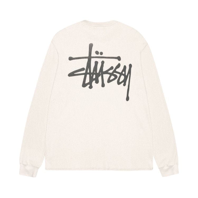 Stussy Basic Stock Long-Sleeve Thermal Bone