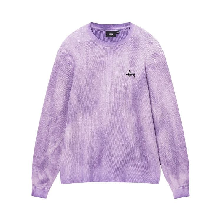 Stussy Basic Stock Long-Sleeve Thermal Lavender