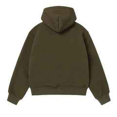 Stussy Bonded Sherpa Hoodie Green