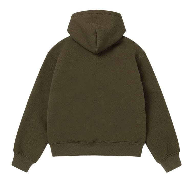 Stussy Bonded Sherpa Hoodie Green