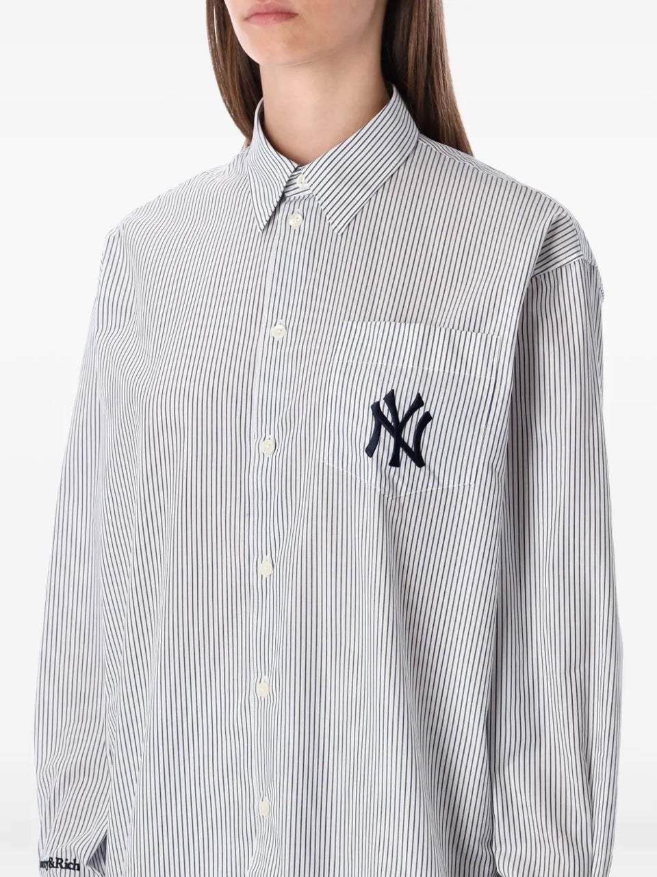 Yankees Serif striped shirt