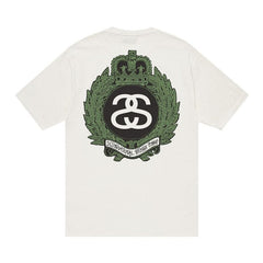 Stussy Crown Wreath Pigment Dyed T-Shirt Natural