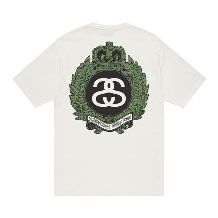 Stussy Crown Wreath Pigment Dyed T-Shirt Natural