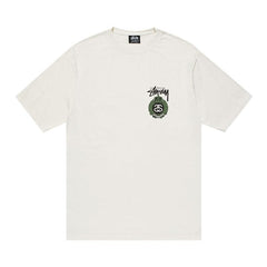 Stussy Crown Wreath Pigment Dyed T-Shirt Natural