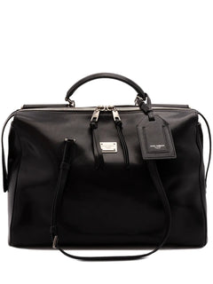 Vittoria zip-top leather luggage