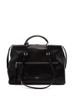 Vittoria zip-top leather luggage