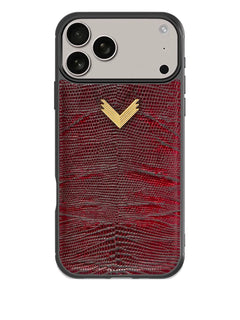leather-textured iPhone 17 Pro Max phone case