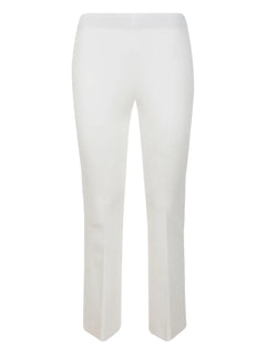 straight-leg cropped trousers