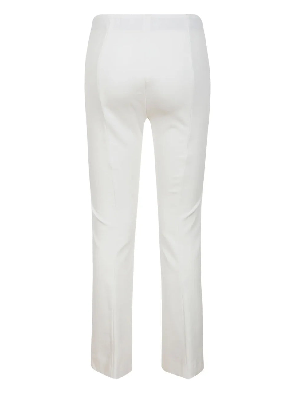 straight-leg cropped trousers