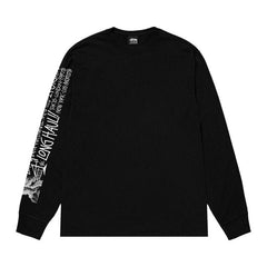 Stussy Long Haul Long-Sleeve T-Shirt Black