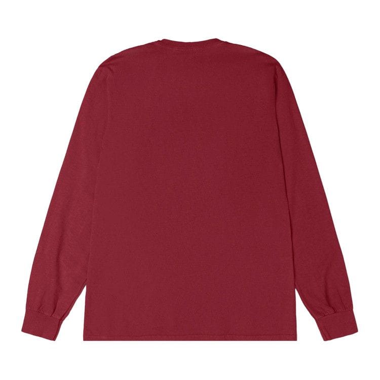 Stussy Mirror Long-Sleeve T-Shirt Wine