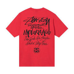 Stussy Modern Age T-Shirt Red