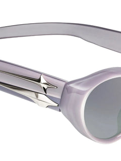 Eq P8 star-embellished cat-eye sunglasses