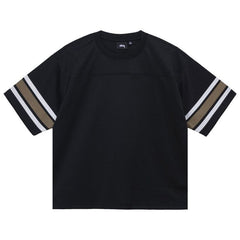 Stussy Surfman Mesh Football Jersey Black