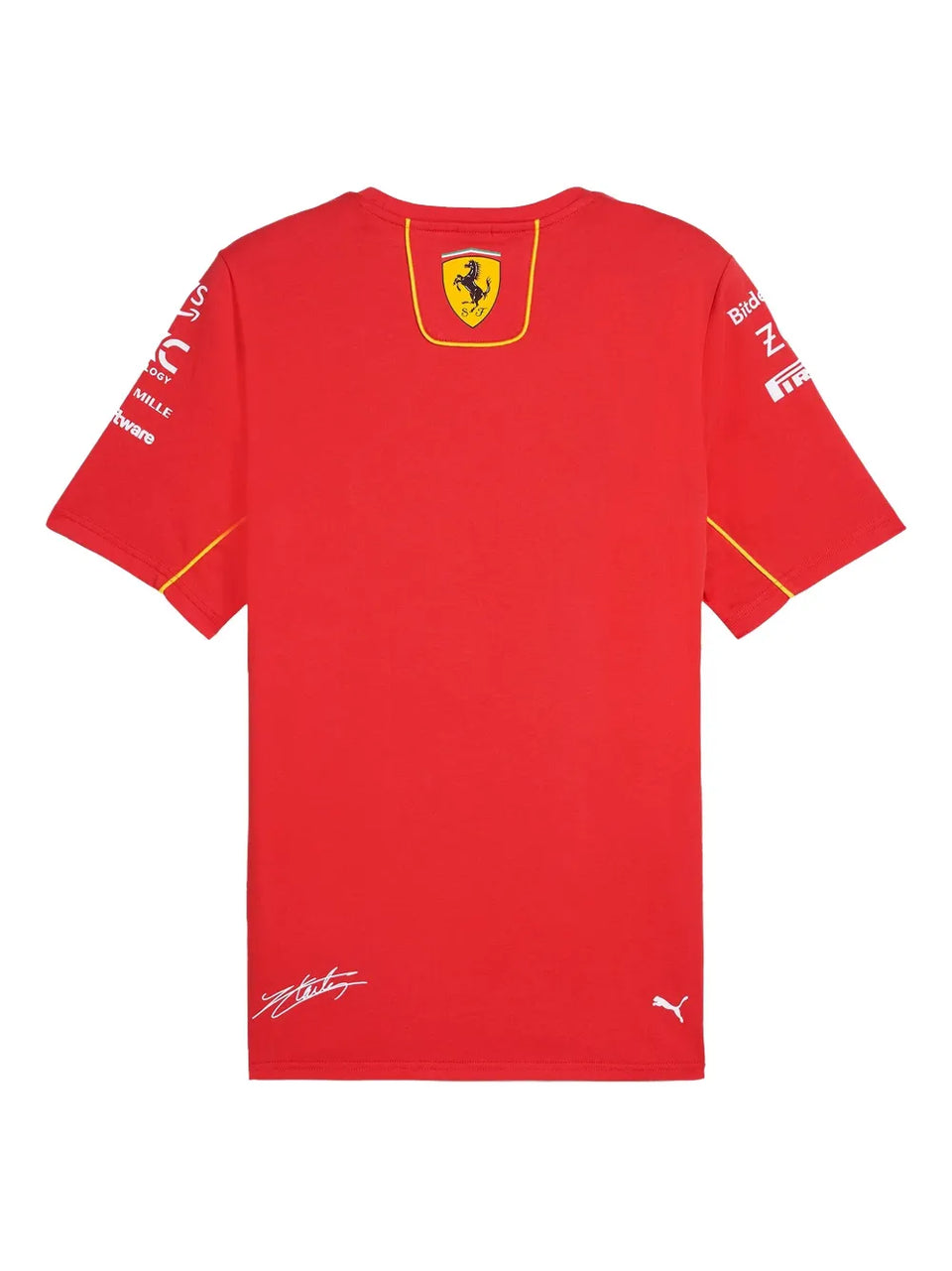 x Scuderia Ferrari Charles Leclerc Red T-Shirt