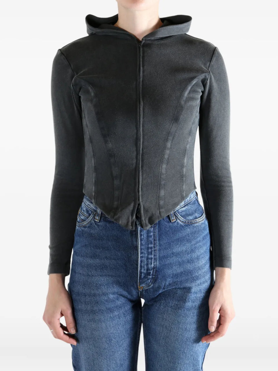 zip top Hoodie