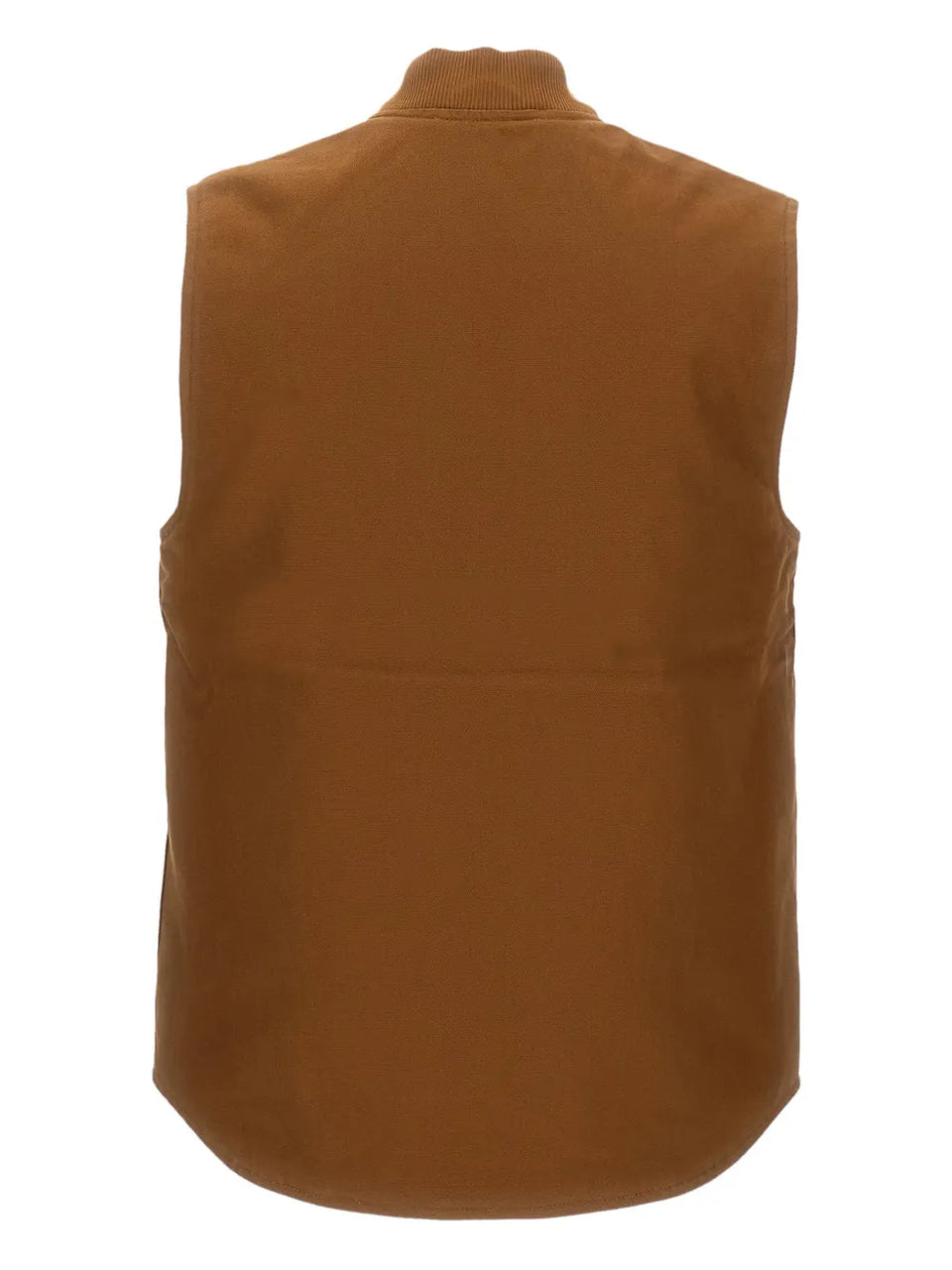 cotton zip-up gilet
