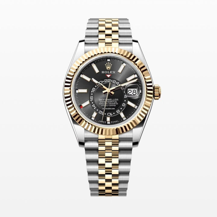 Rolex | Sky-Dweller | 336933 | Steel | 42 mm | Gold/Steel | Black | Automatic