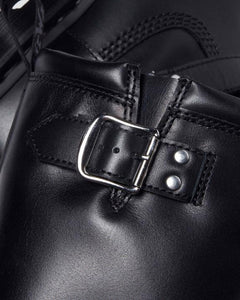 Anistone Hi Leather Biker Boots - Black - Mens