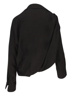 buttoned collared top