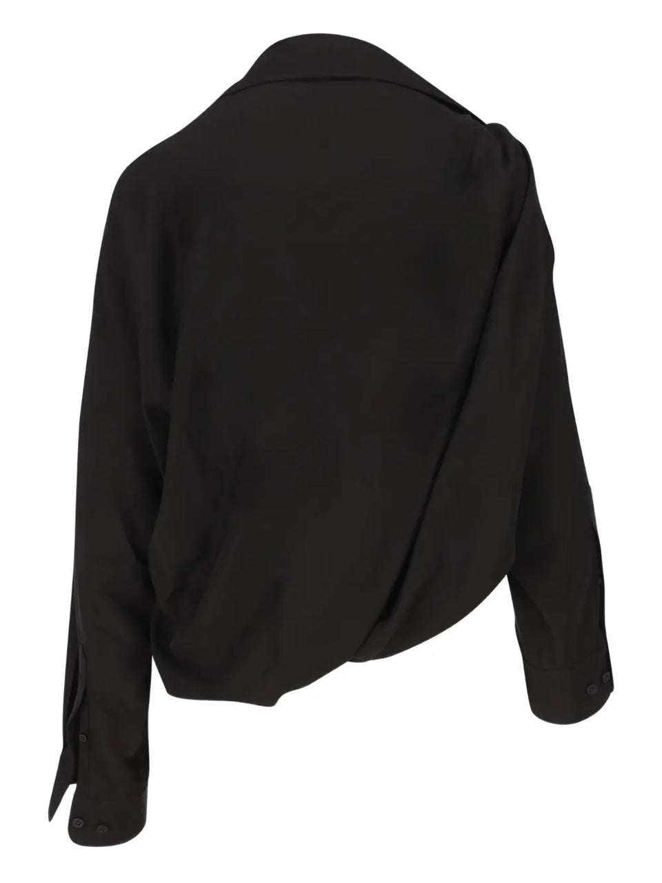 buttoned collared top