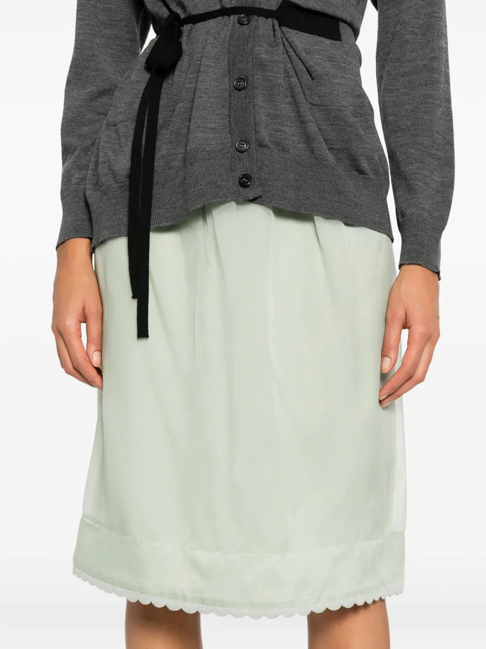 scalloped skirt
