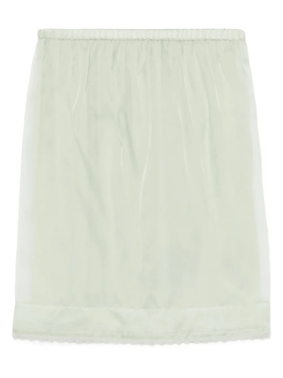 scalloped skirt