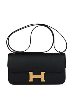 2024 Constance Elan Epsom rose gold-hardware shoulder bag