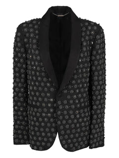 studded blazer