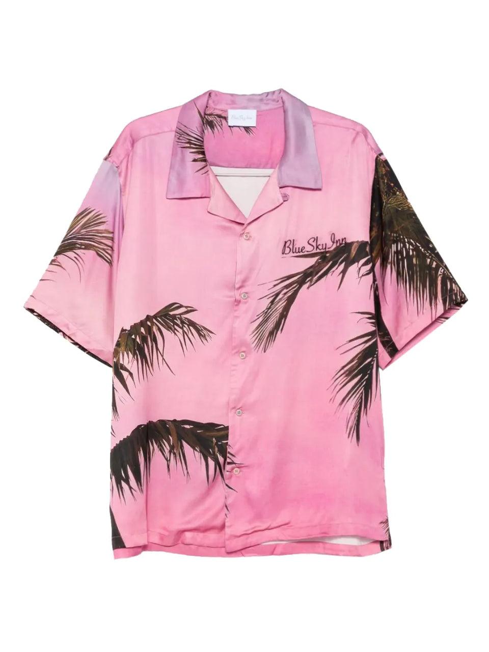 palm tree-print shirt