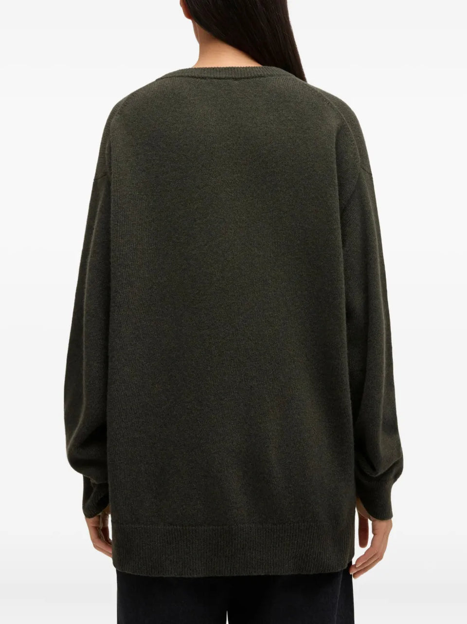 cherry-print graphic sweater
