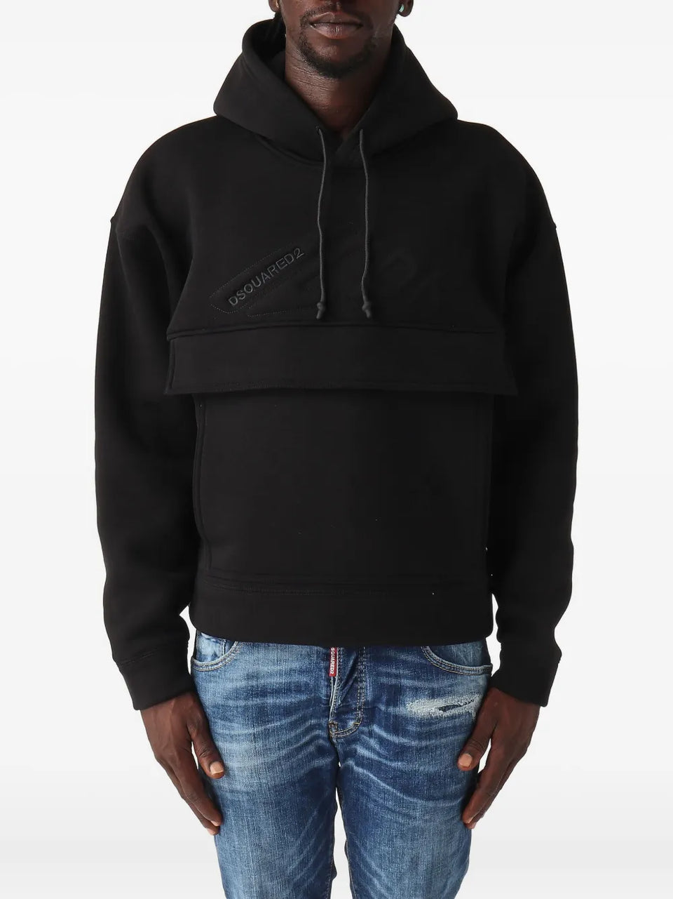embroidered-logo Hoodie