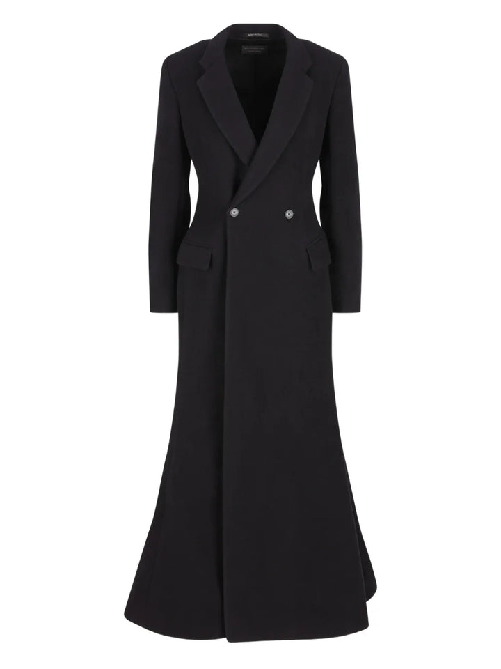 wool double-breasted coat