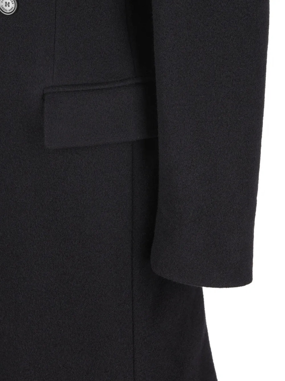 wool double-breasted coat