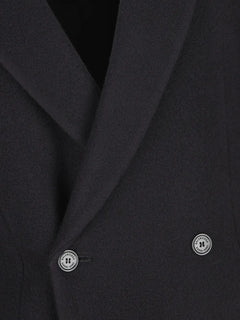 wool double-breasted coat