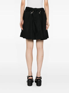 wool mini skirt