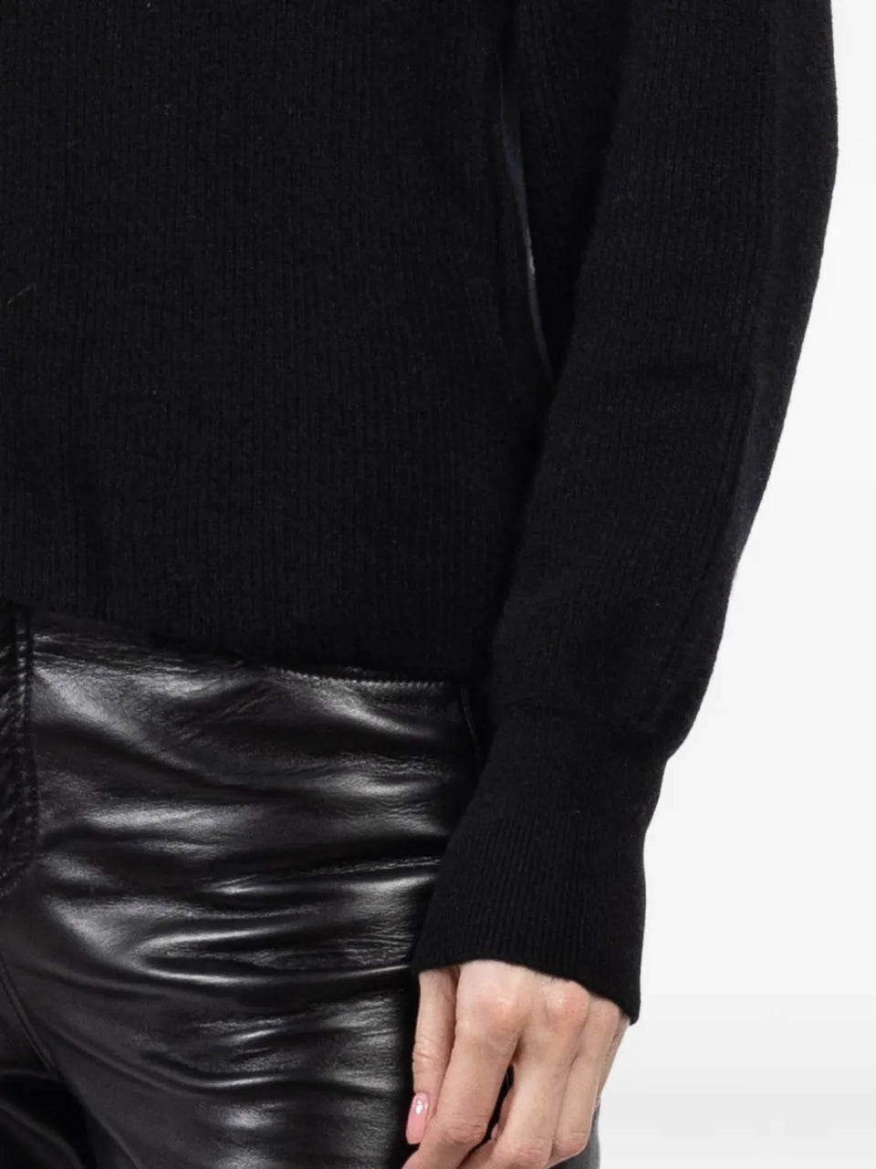 zip-up long-sleeve jacket