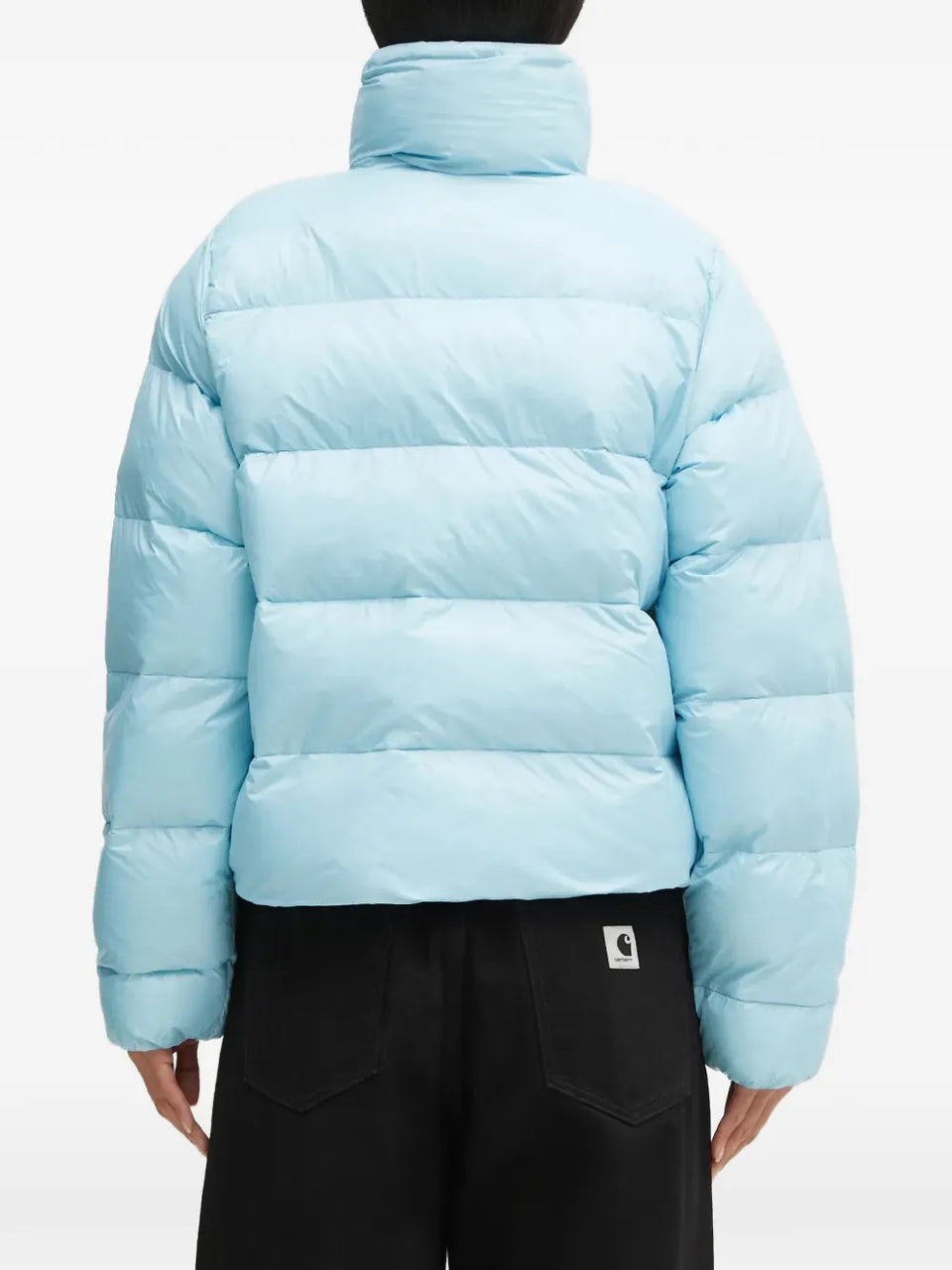 padded high-neck jacket