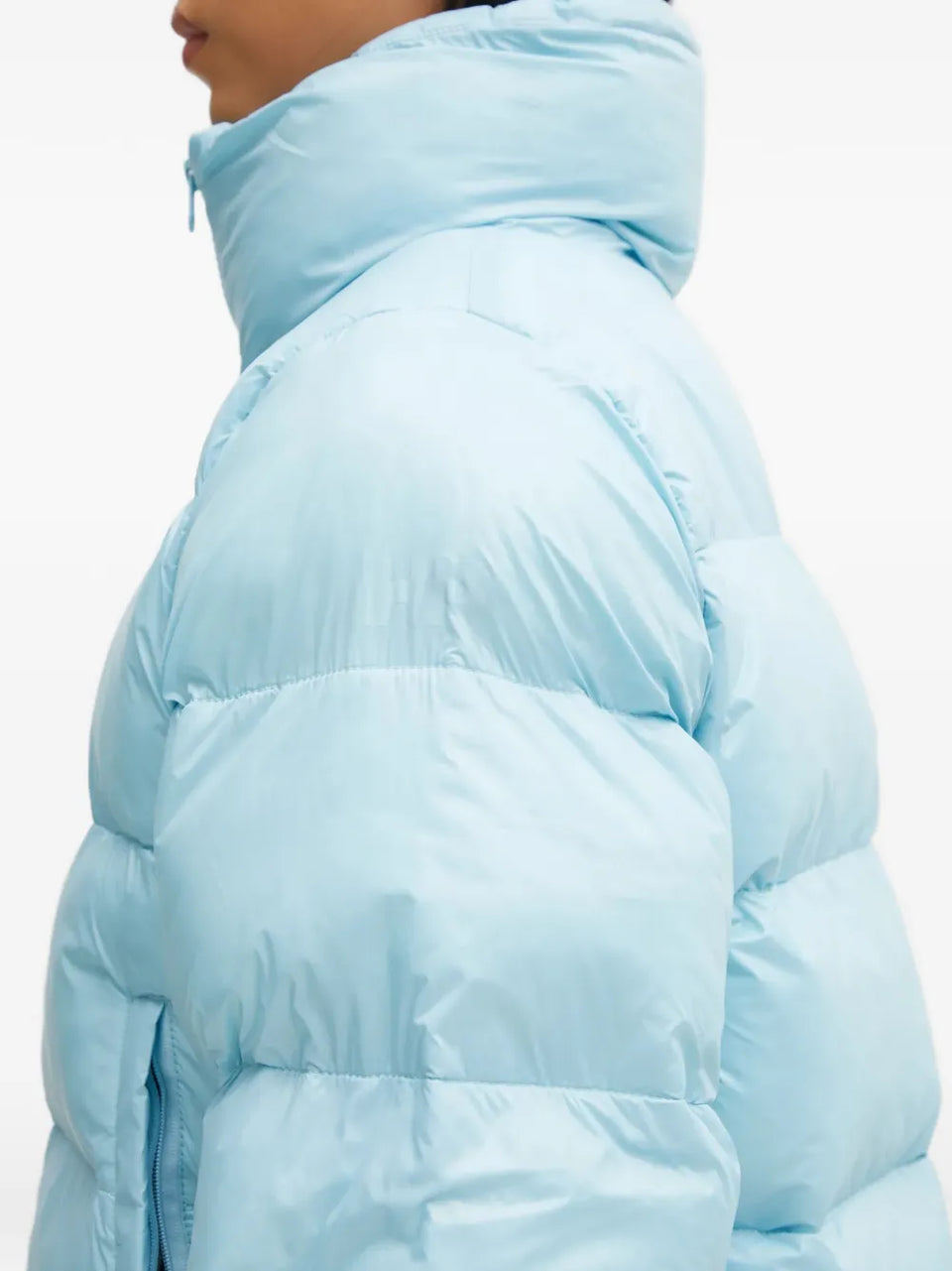 padded high-neck jacket