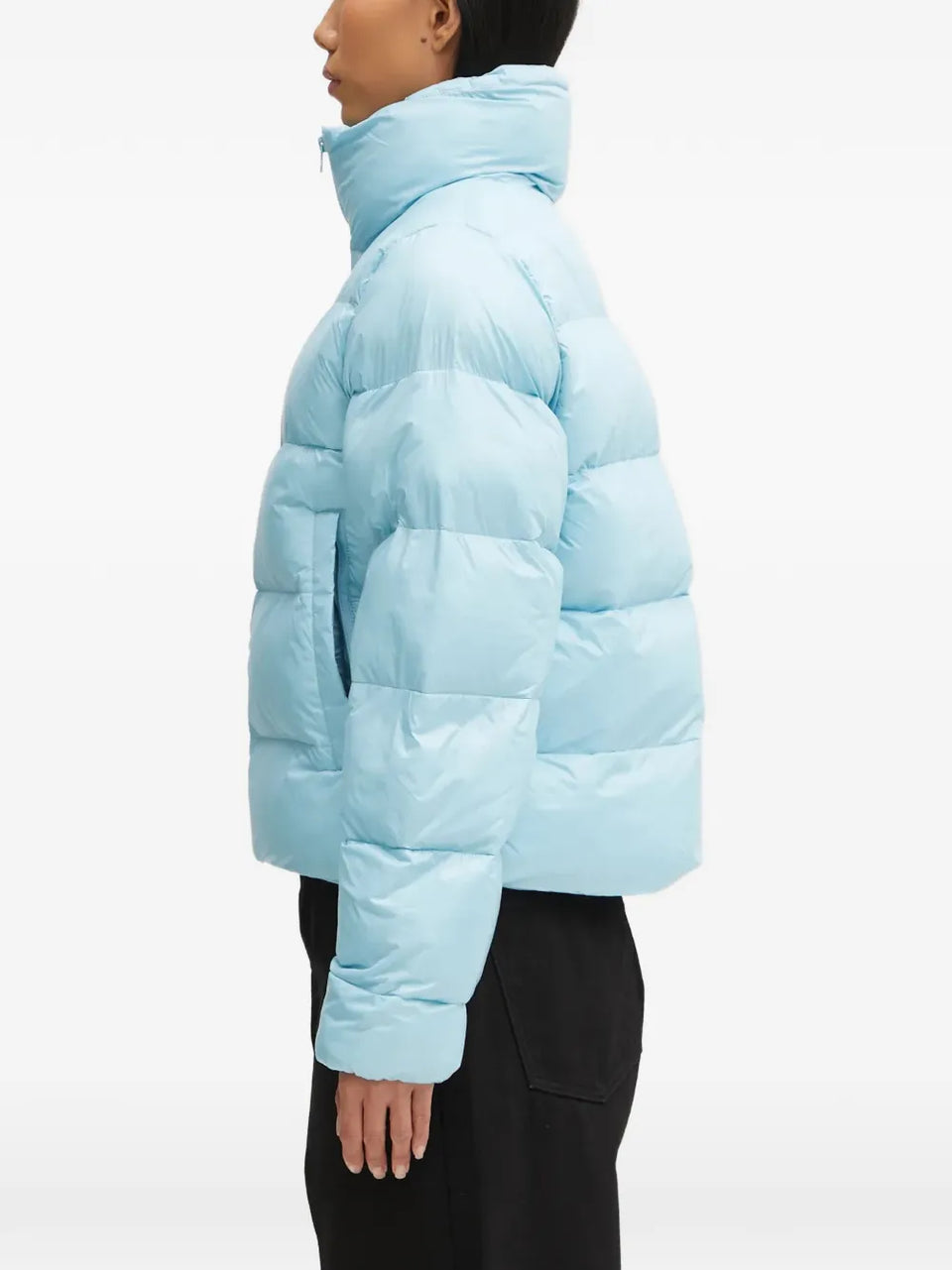 padded high-neck jacket