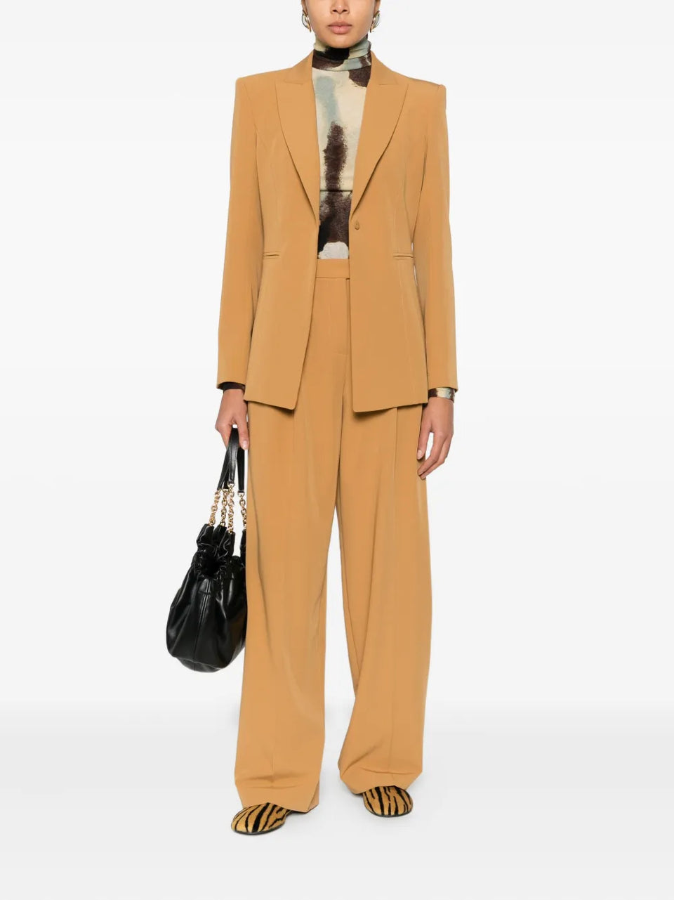 peak-lapel blazer
