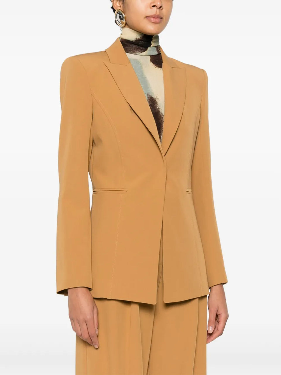 peak-lapel blazer