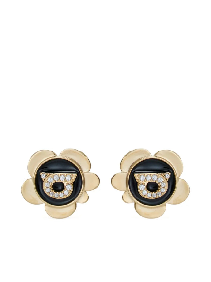 Gancini charm earrings