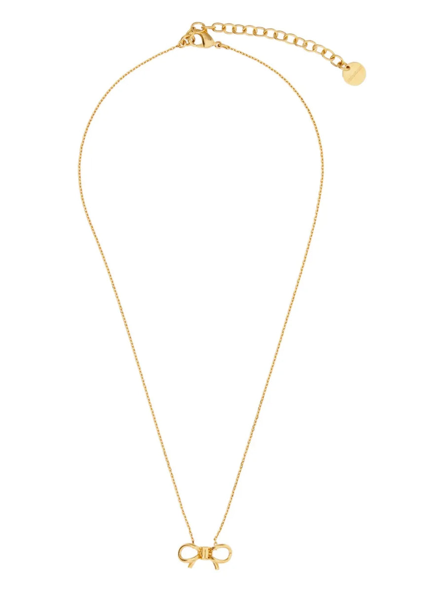 bow-pendant necklace