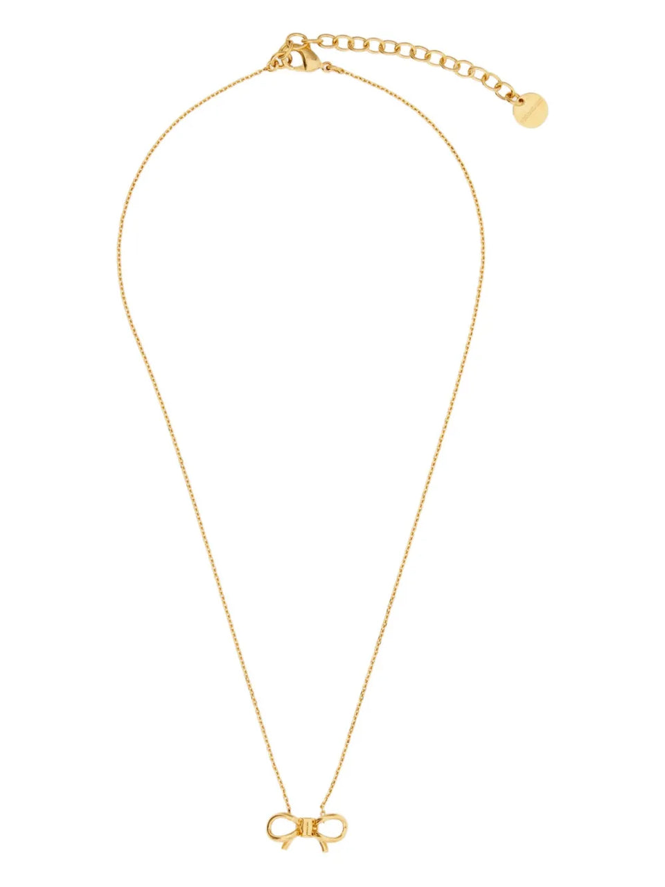 bow-pendant necklace
