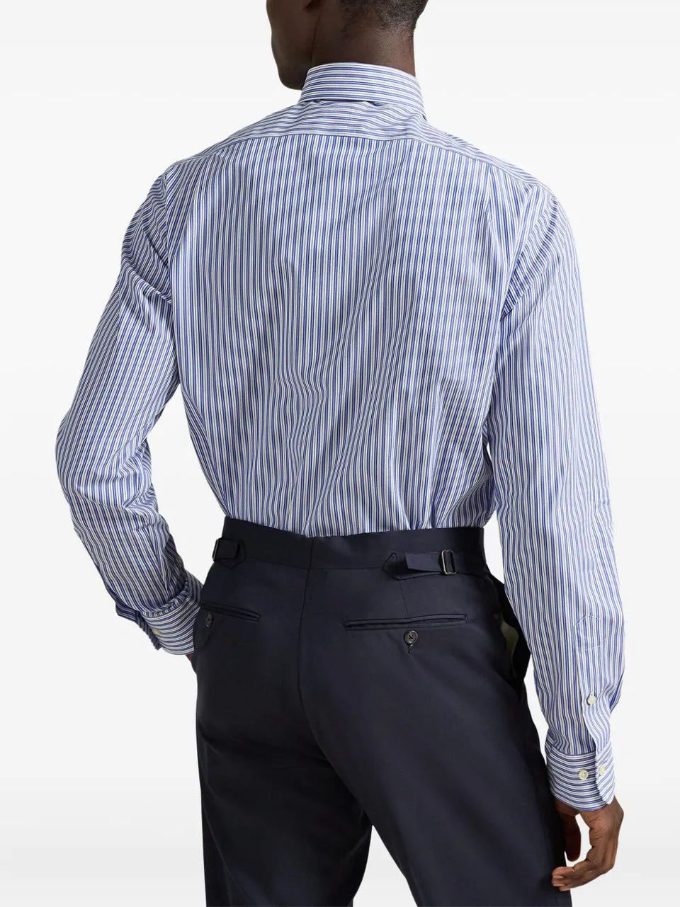 long-sleeve striped shirt