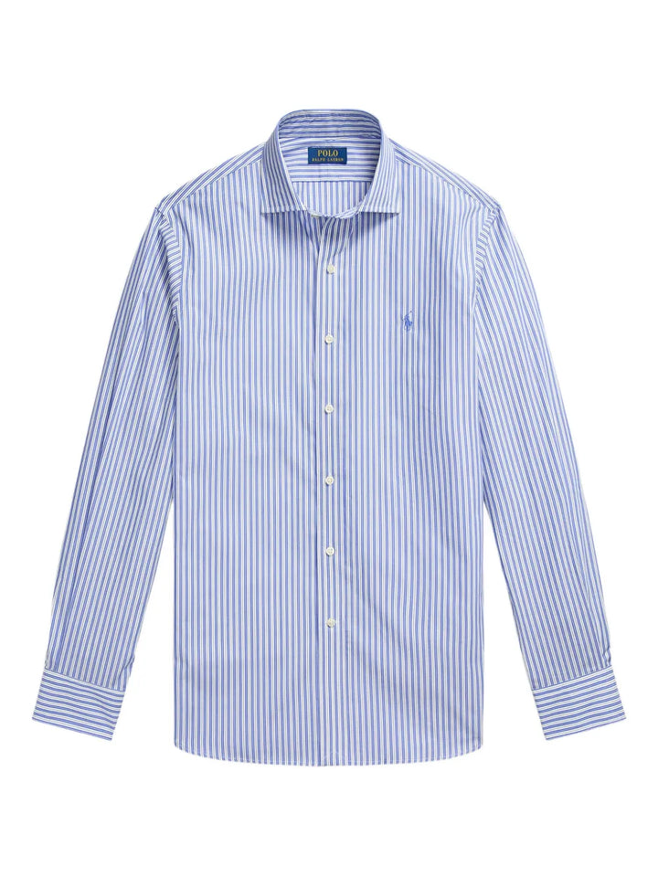 long-sleeve striped shirt