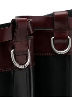 round-toe belted boots