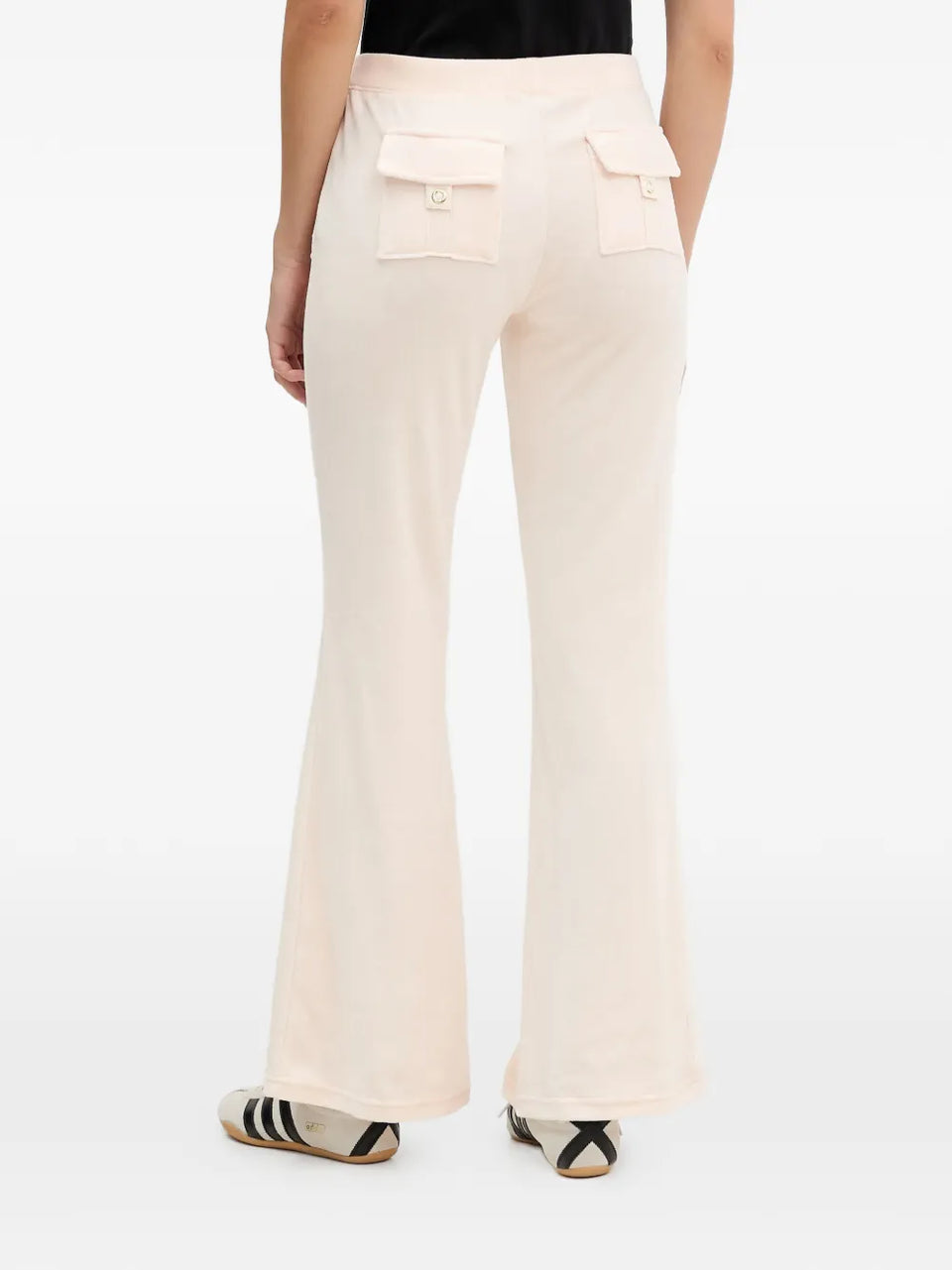patch-pocket track pants