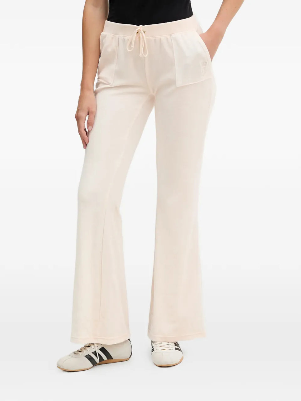 patch-pocket track pants